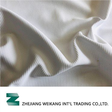 100 posto Poly Drop Needle Shirt Jacquard Single Jersey