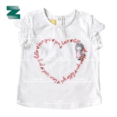 Dječja bluza s prednjom stranom Emb Artwork