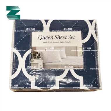 Clarice Collection Queen Size Štampani 4-komadni set posteljine WK-ZXHQBSP001